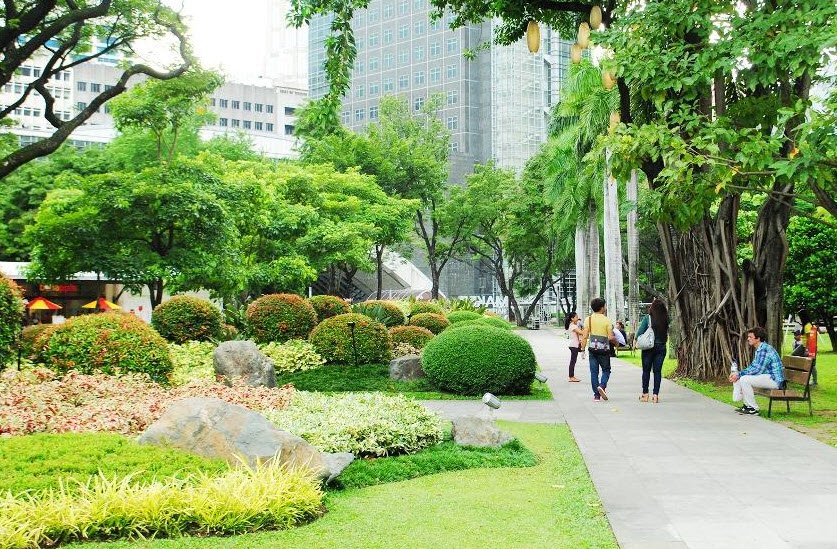 Ayala Triangle Gardens, Makati, Philippines